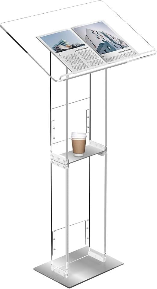 Acrylic Podium – Custom Made Design & Size Available