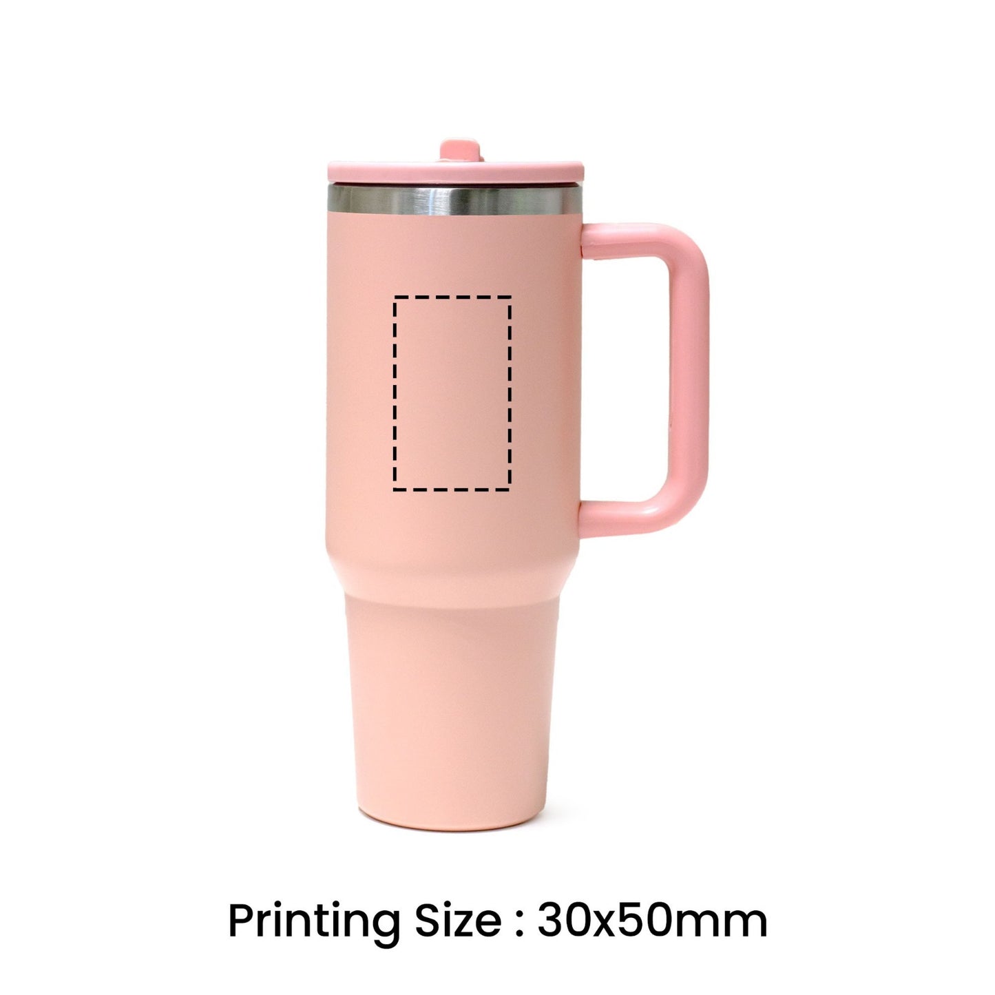 International Women’s Day 40oz Insulated Stainless Steel Mug – Large Tumbler with Straw