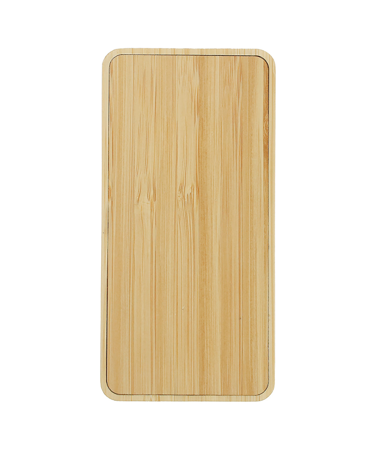 10,000 mAh Bamboo Power Bank – Custom Branding Wireless Charger UAE - Snage 