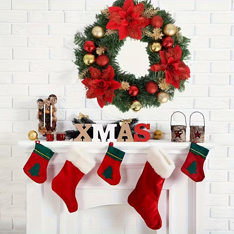 Wreath Style Christmas Door Ornament for Home & Office