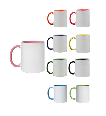325ml Inner Colour Ceramic Mug – Custom Branding