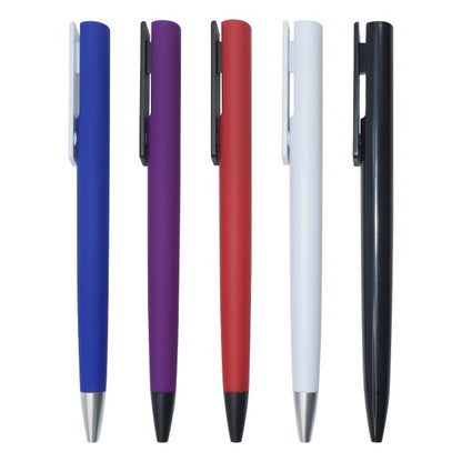 Huawei Plastic Ball Pen – Customizable Matte Rubber Barrel Pen