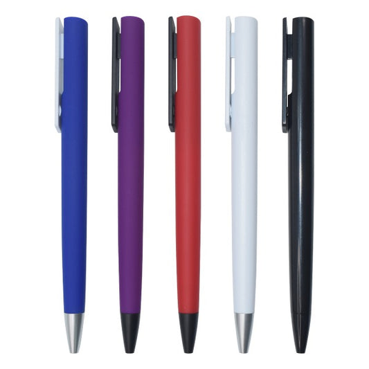 Huawei Plastic Ball Pen – Customizable Matte Rubber Barrel Pen