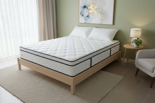 Euro Top Gel Memory Foam Pocket Spring Mattress