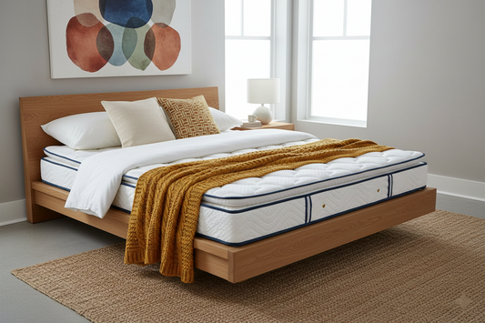 Pillow Top Mattress with Bonnell Springs