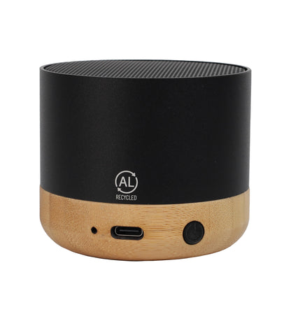 Salient Bamboo Bluetooth Speaker – Custom Branded Portable Wireless Speaker