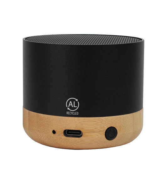Salient Bamboo Bluetooth Speaker – Custom Branded Portable Wireless Speaker