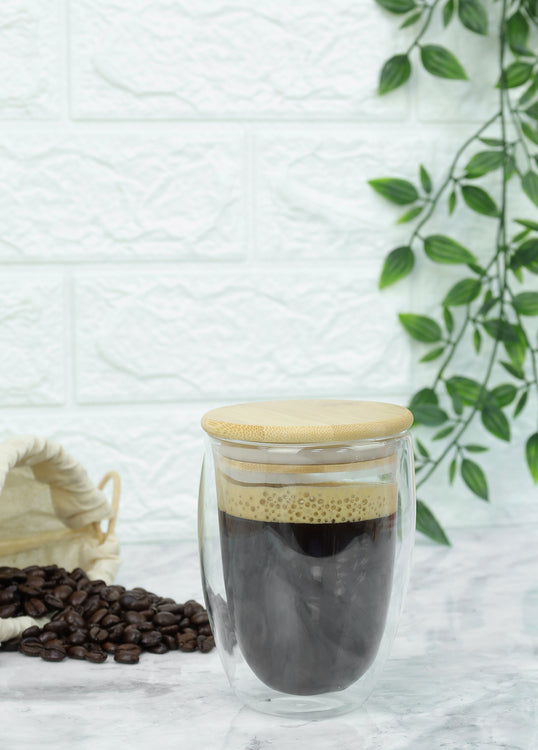 Ciro Double-Wall Glass Tumbler 350ml – Custom Branding UAE