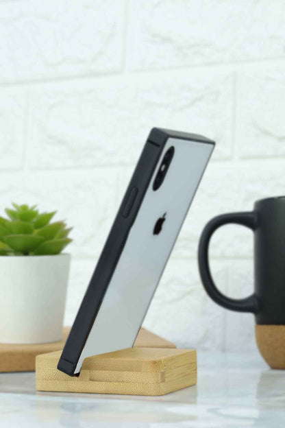 Mobile Holder Bamboo – Custom Branding Eco-Friendly Stand UAE - Houder