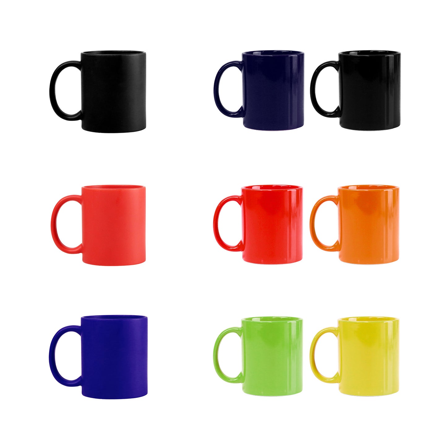 325ml Glossy Ceramic Mug – Custom Branding