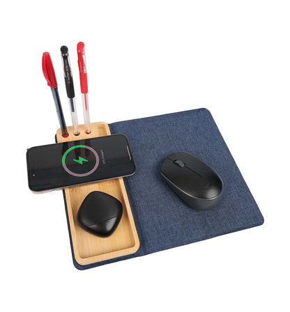 RPET 15W Wireless Charger & Phone Stand Mousepad – Custom Branding  UAE - Jotter