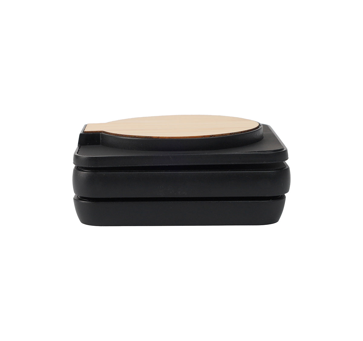 Jigger 3-in-1 Wireless Charger – Custom Branding Bamboo Magnetic Charger