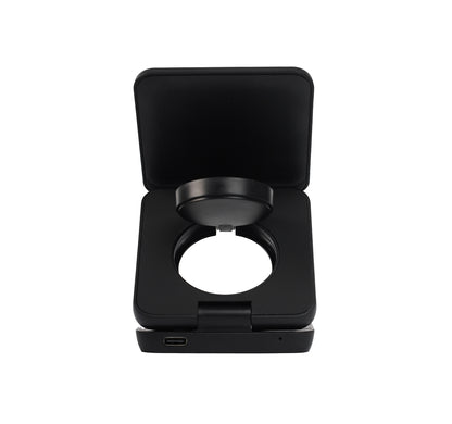 Jigger 3-in-1 Wireless Charger – Custom Branding Bamboo Magnetic Charger