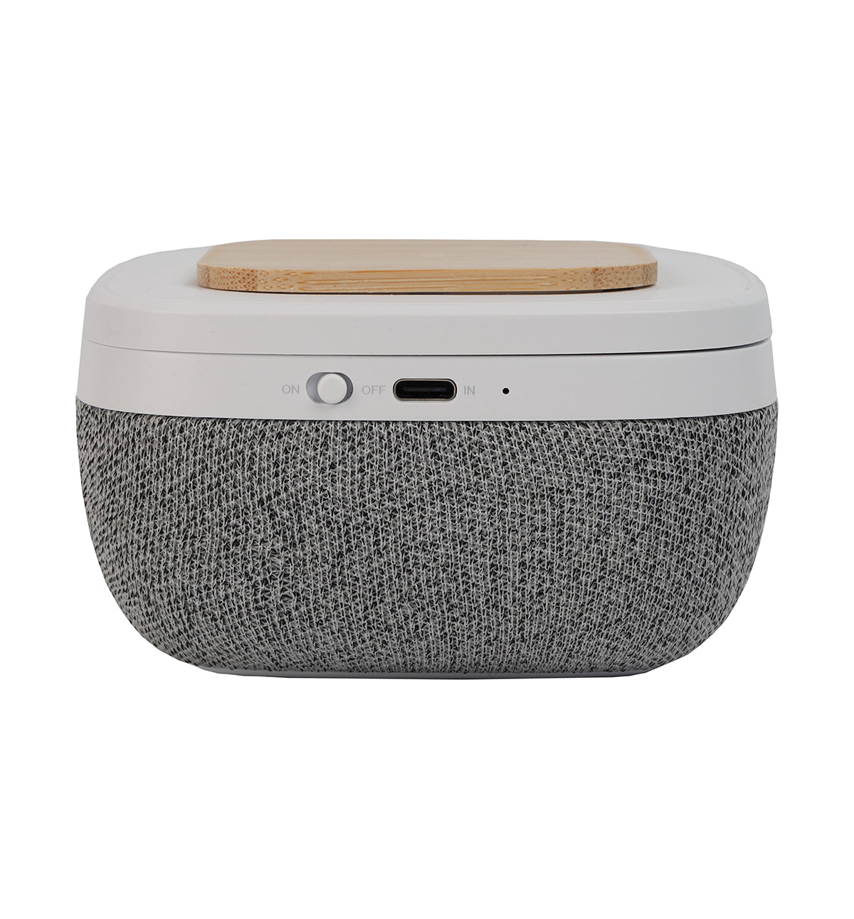 Eloquent Bluetooth Speaker with Wireless Charging – Custom Branded Corporate Gift