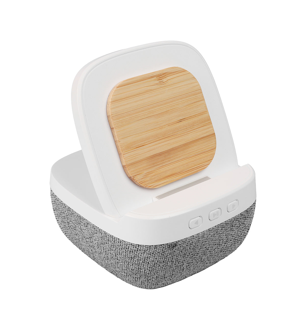 Eloquent Bluetooth Speaker with Wireless Charging – Custom Branded Corporate Gift