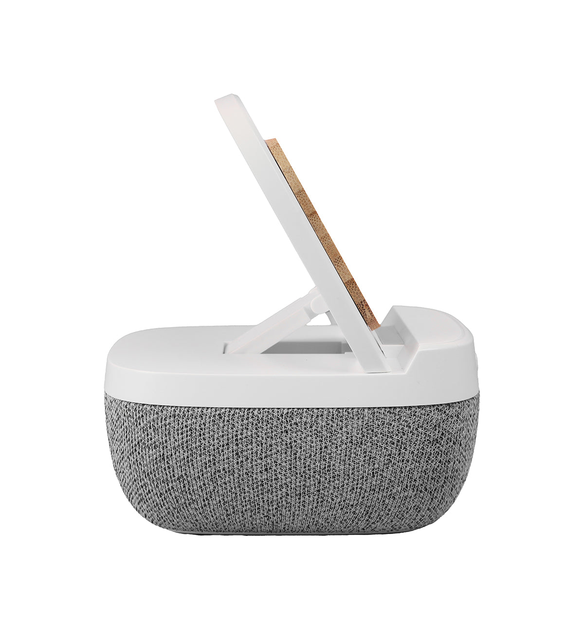 Eloquent Bluetooth Speaker with Wireless Charging – Custom Branded Corporate Gift