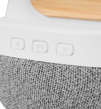 Eloquent Bluetooth Speaker with Wireless Charging – Custom Branded Corporate Gift