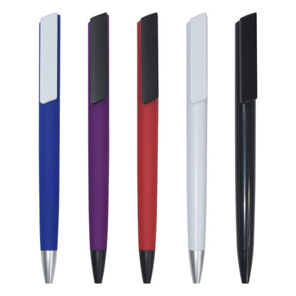 Huawei Plastic Ball Pen – Customizable Matte Rubber Barrel Pen