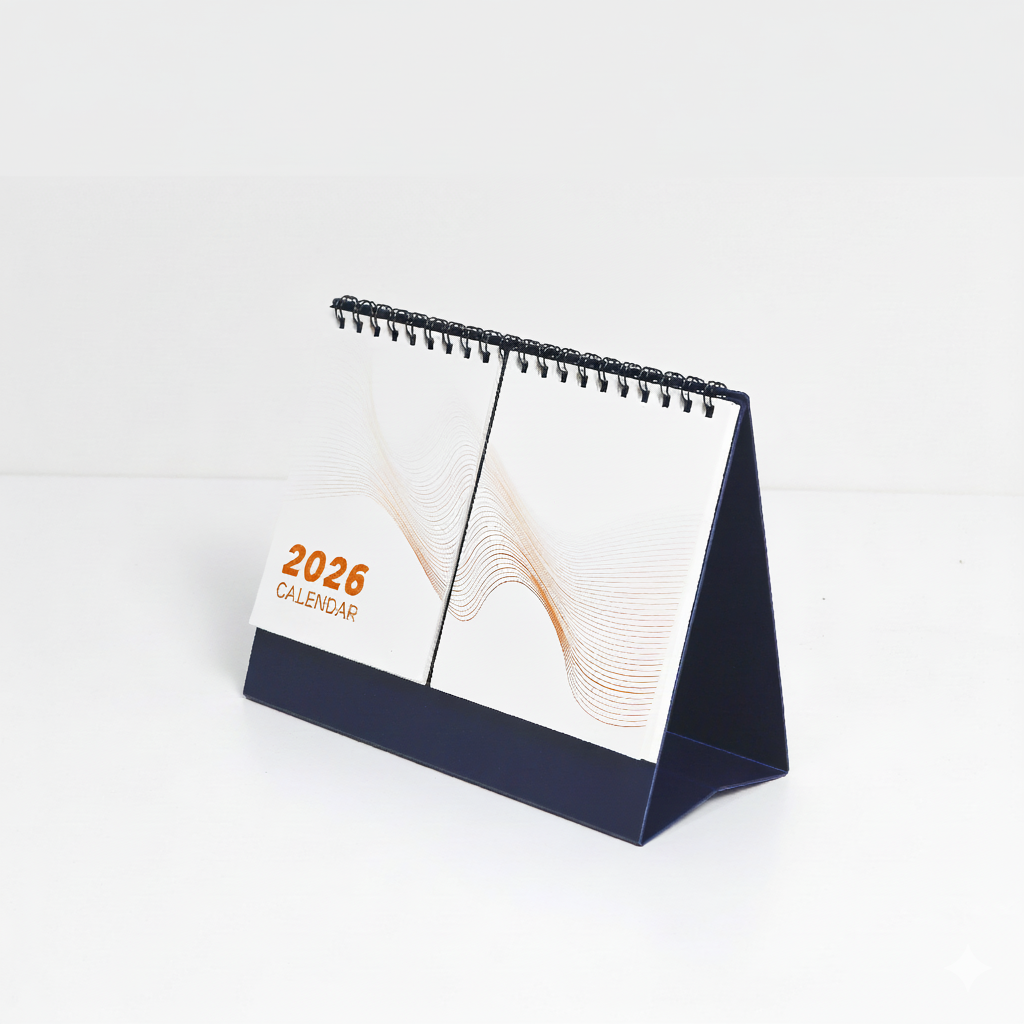 To-do 2026 Desk Calendar with Sticky Notes – Minimalist Desktop Planner