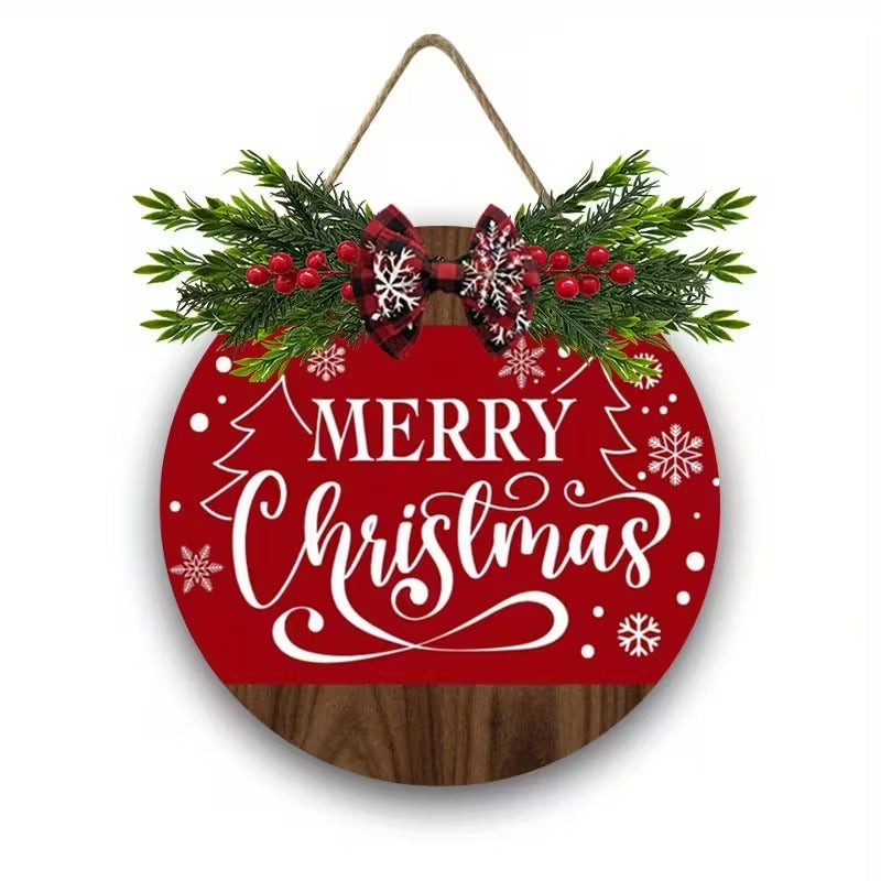 Christmas Door Hanging Decoration – Festive Holiday Décor