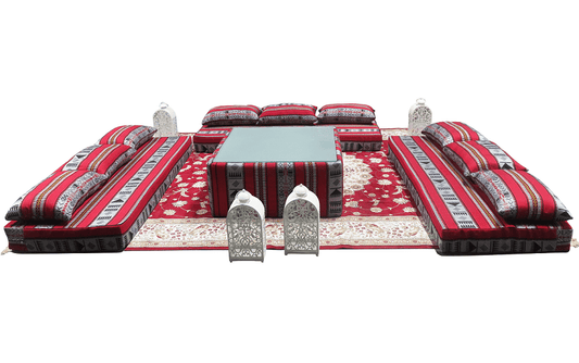Outdoor Arabic Majlis Tent & Seating Package